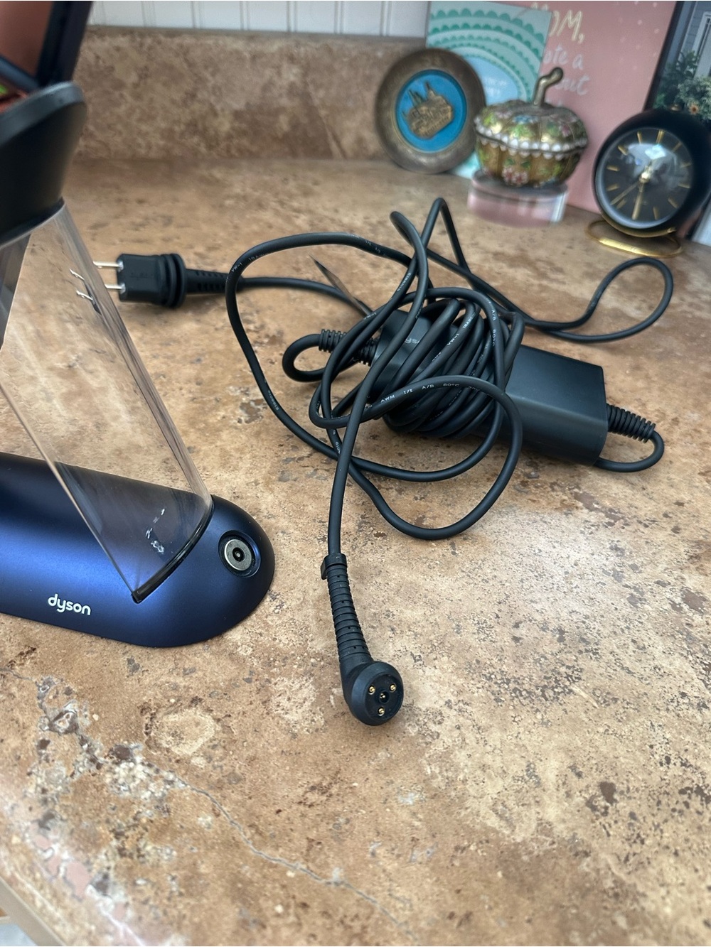 Dyson Navy Blue and Copper Cordless Hair Straightener - Picture 4 of 5